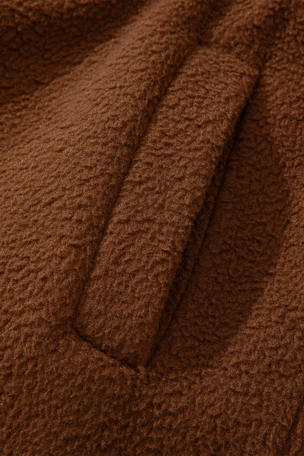 Sweat-shirt en molleton a demi-zip