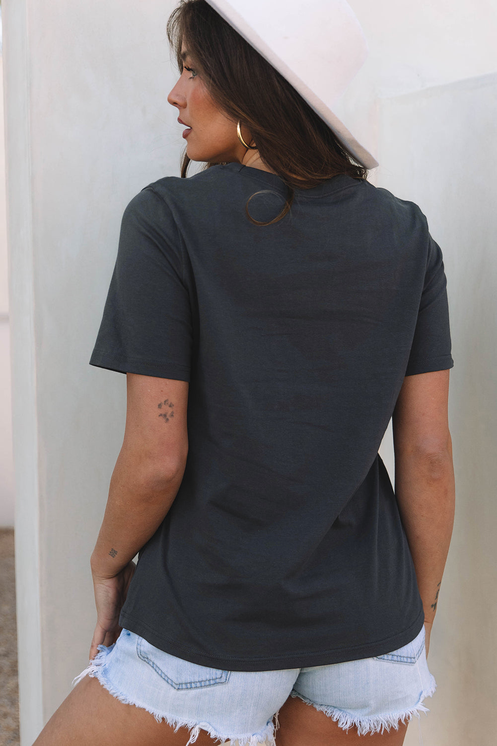 T-shirt graphique RISE WITH THE SUN de style western