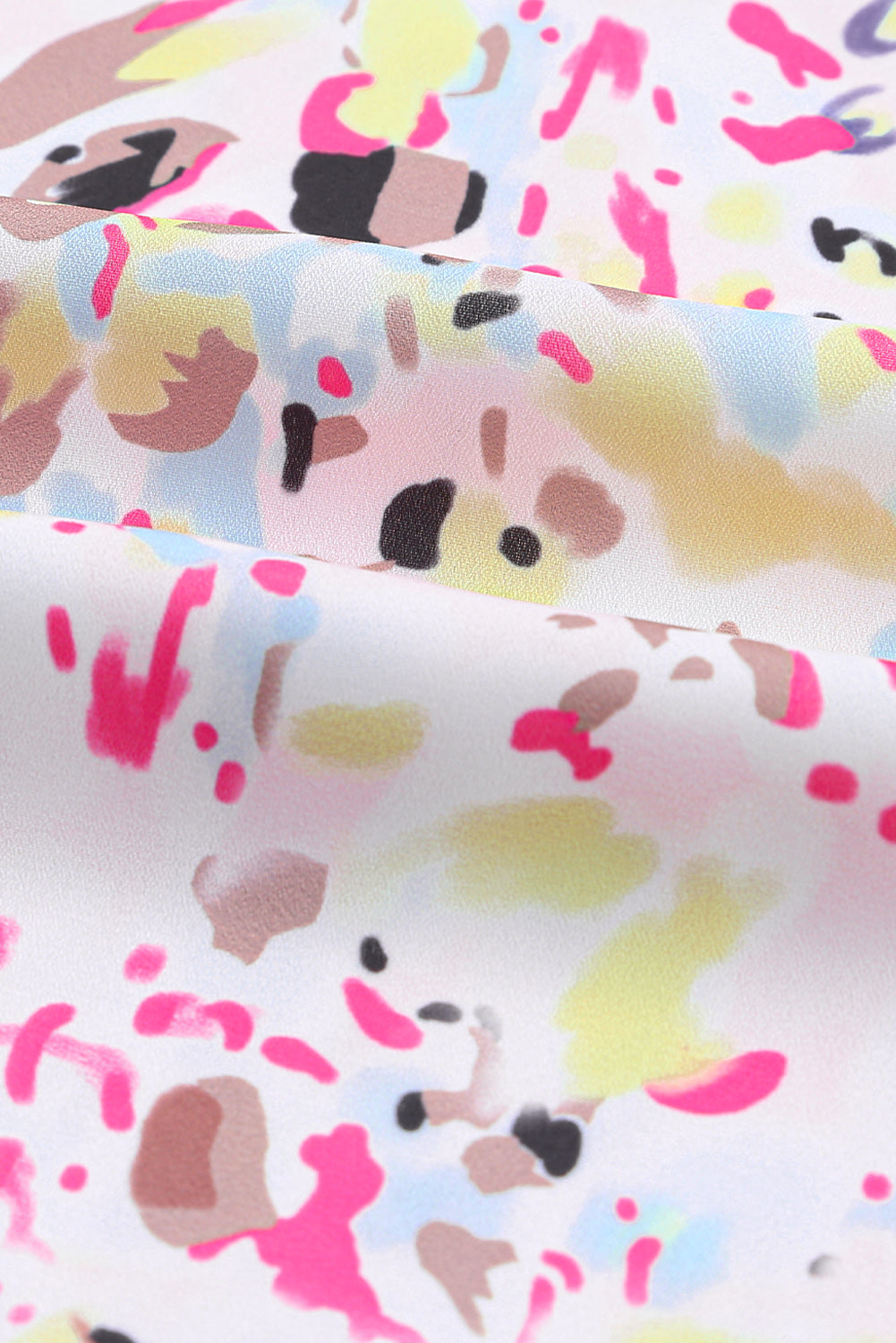 Débardeur à bretelles fines et imprimé floral