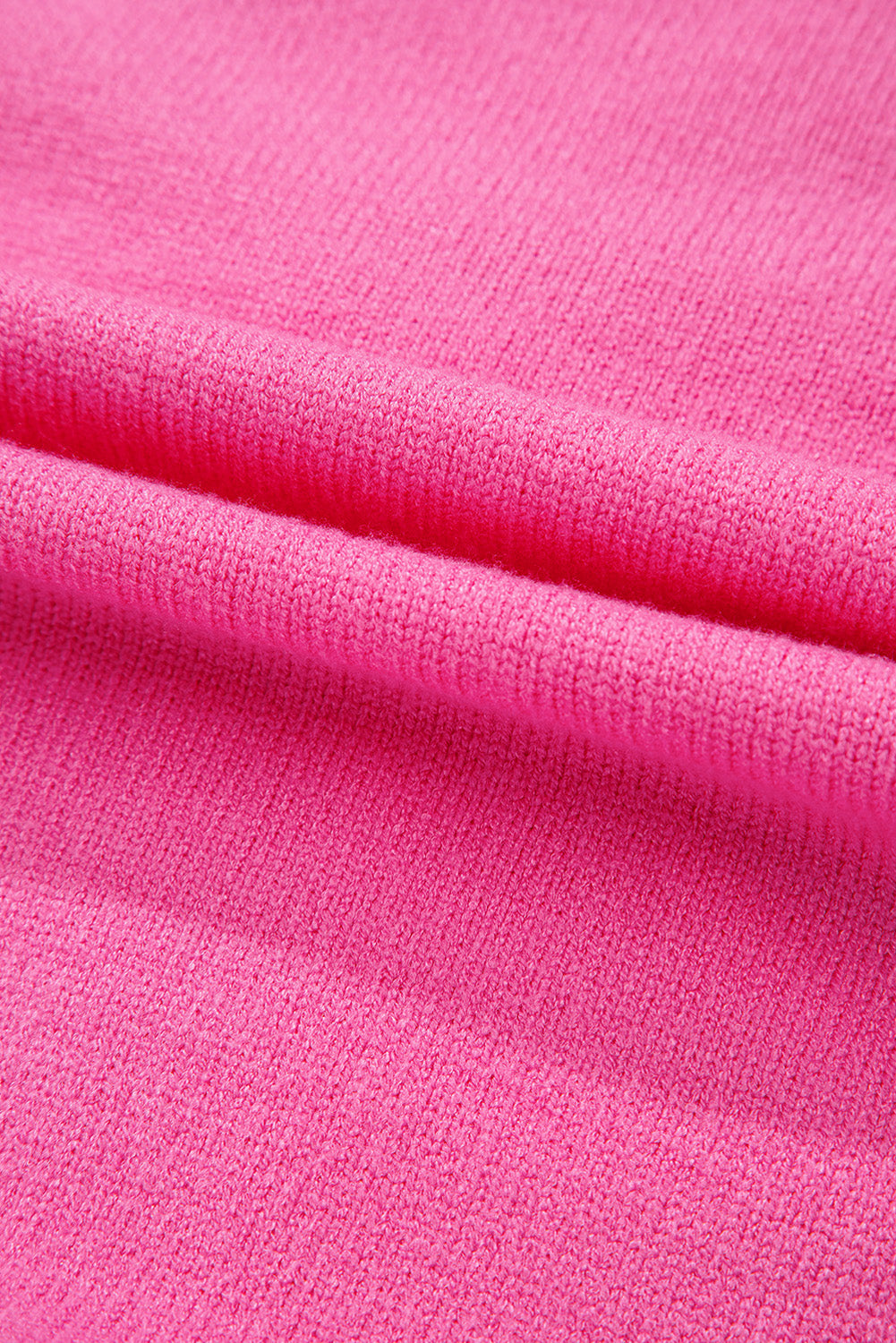 Pull décontracté à bordure côtelée et nœud fleuri
