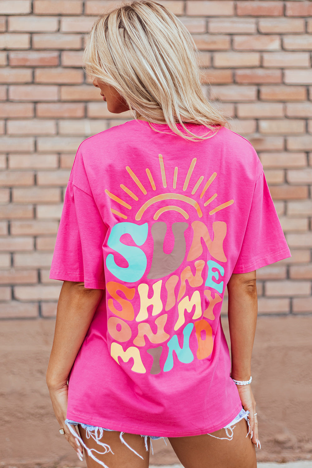 SOLEIL SUR MON ESPRIT T-shirt graphique