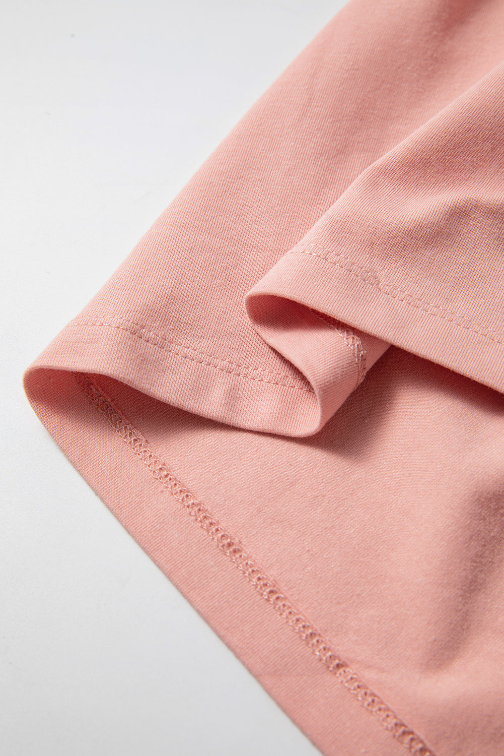 Haut délavé minéral a coutures exposées Floral Starbust