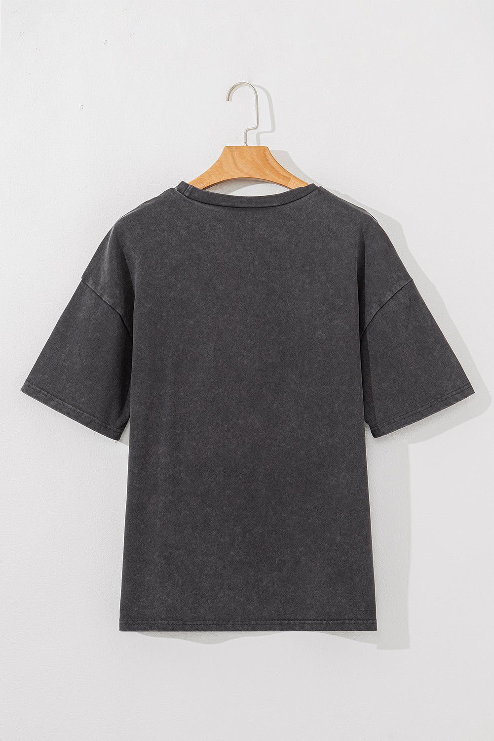 T-shirt graphique délavé minéral à imprimé guépard vintage