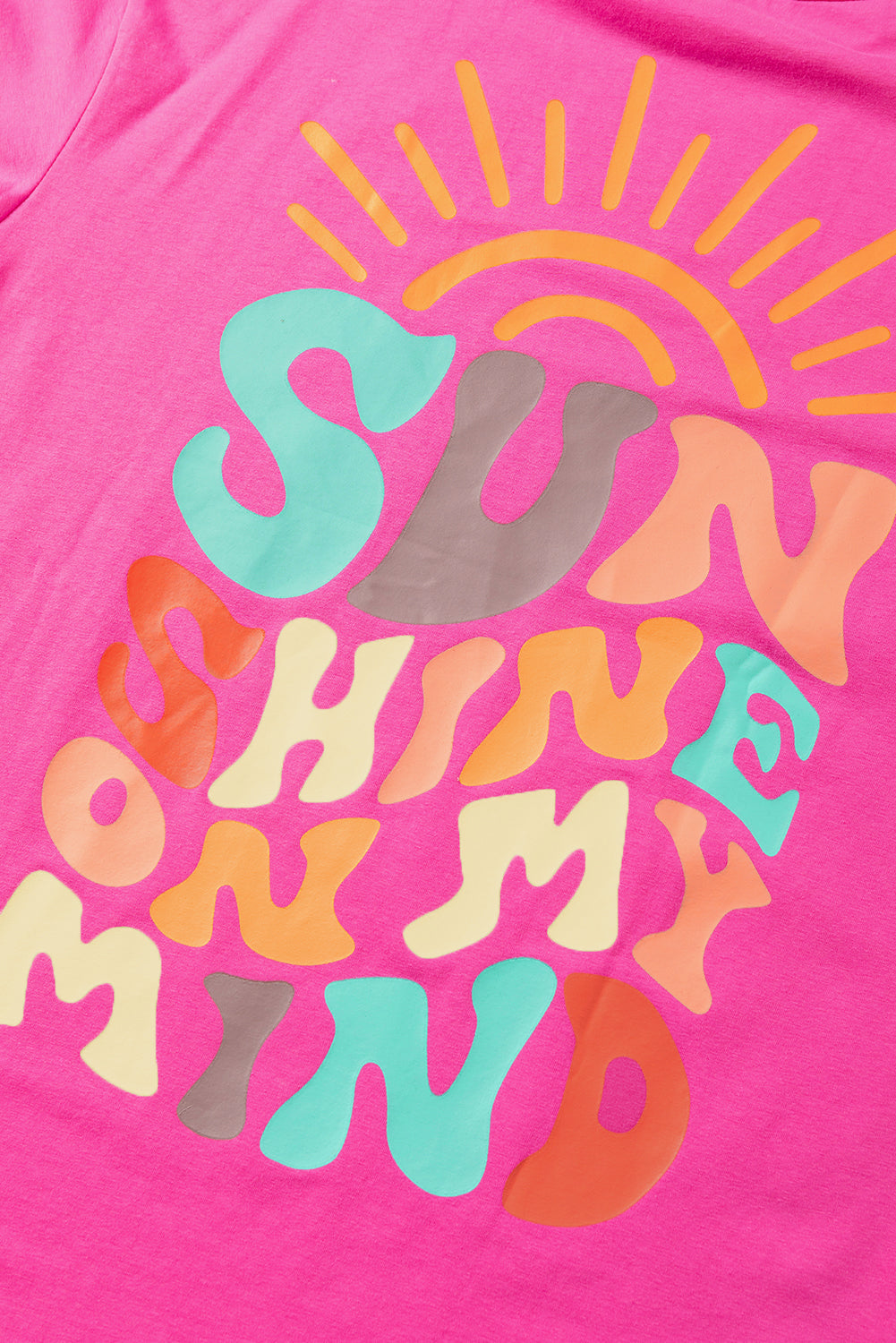 SOLEIL SUR MON ESPRIT T-shirt graphique
