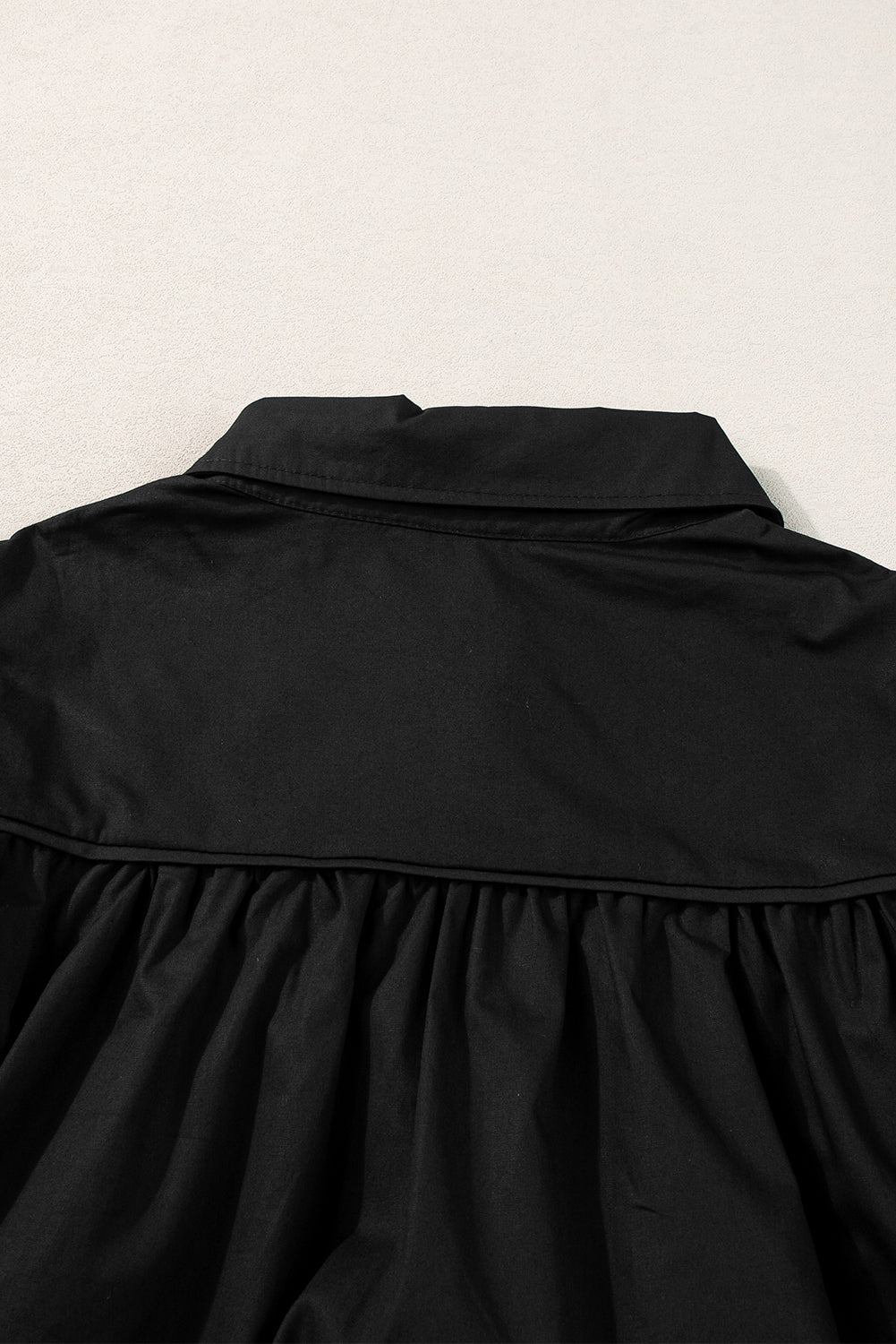 Chemise ample à manches bouffantes