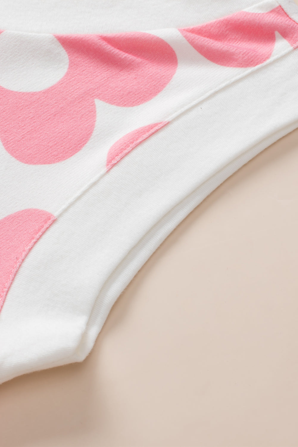 Débardeur tricoté à col en V avec jolie fleur