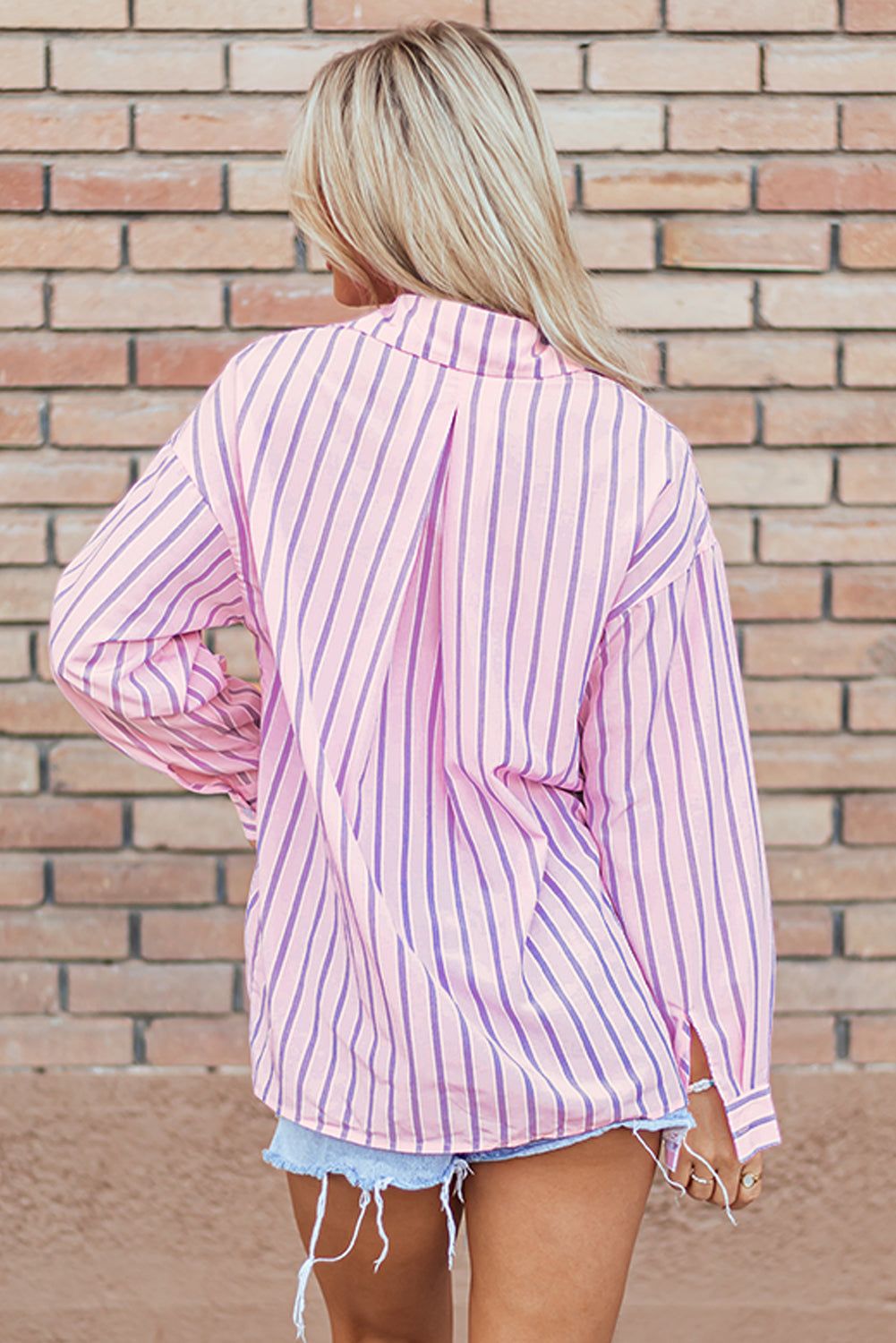 Chemise décontractée avec poche poitrine
