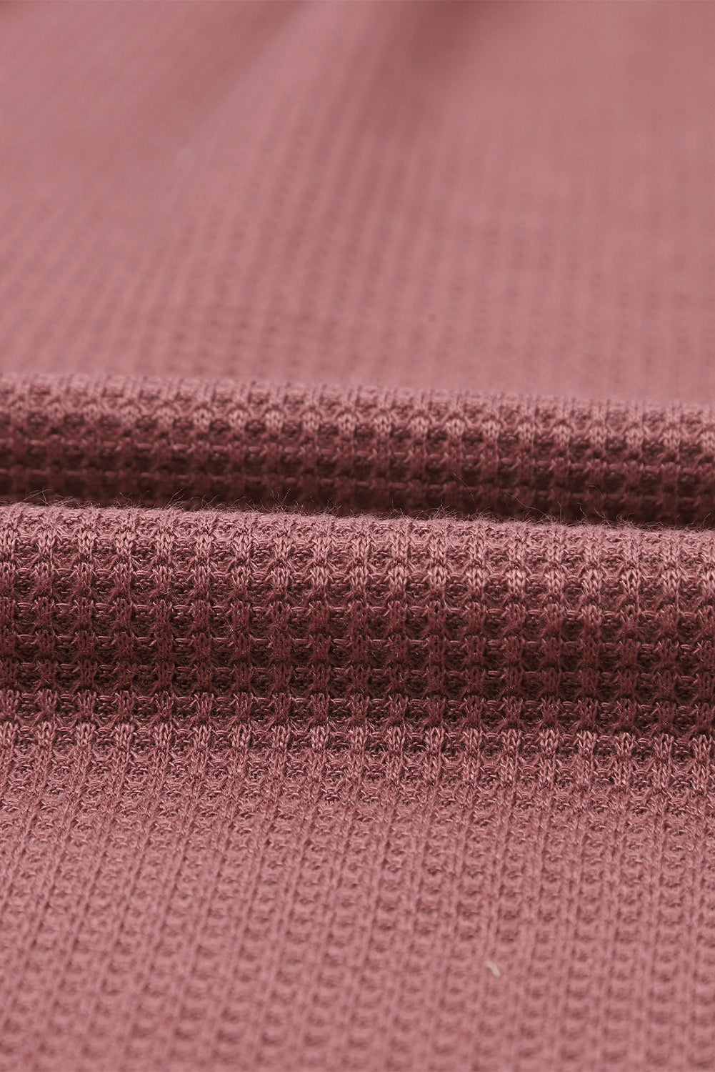 Haut en tricot gaufré à manches bouffantes et col carré