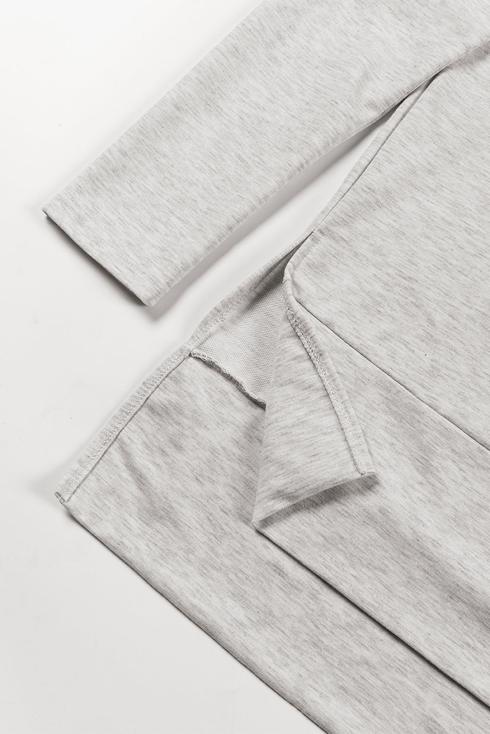 Haut tunique droit à col bénitier