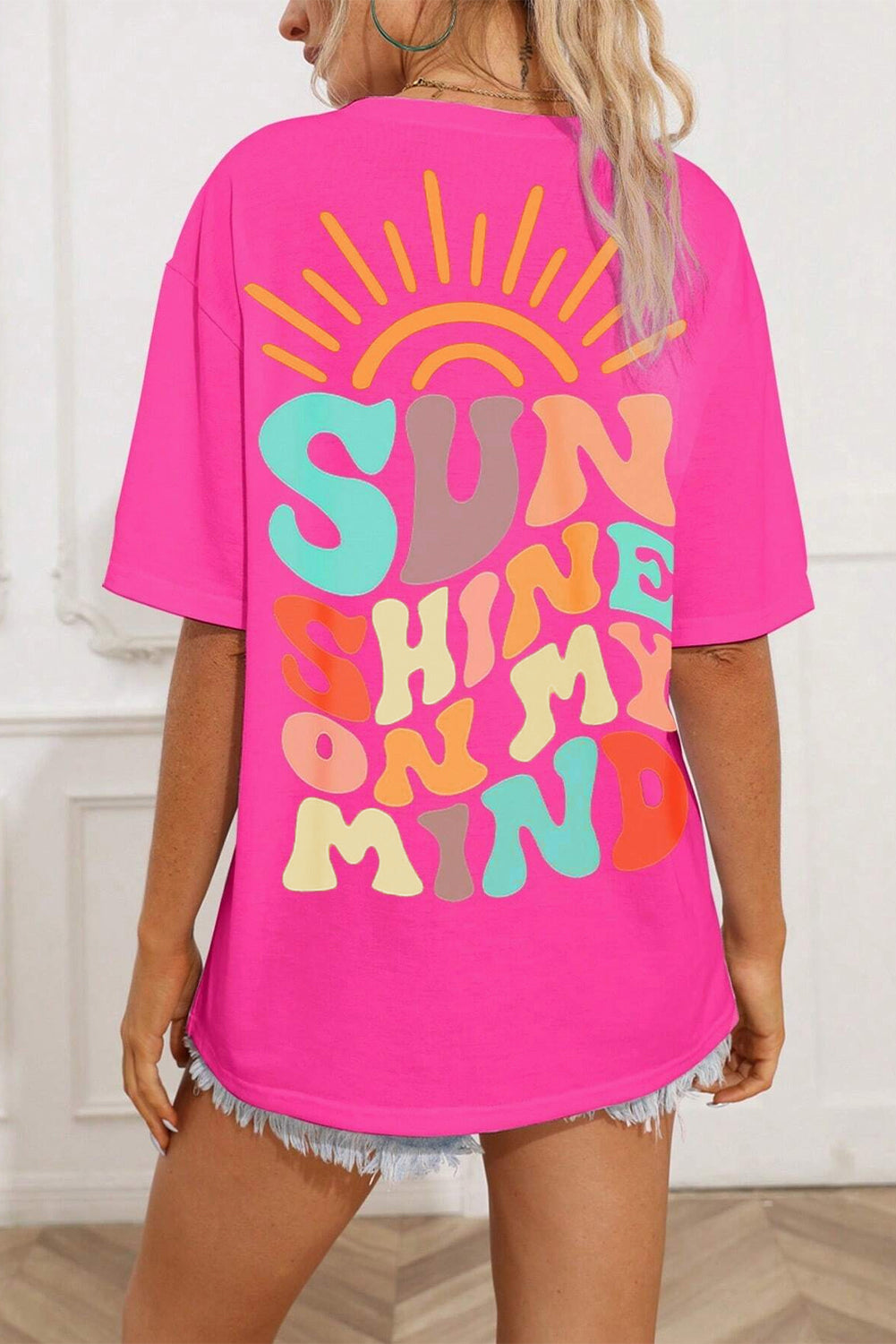 SOLEIL SUR MON ESPRIT T-shirt graphique