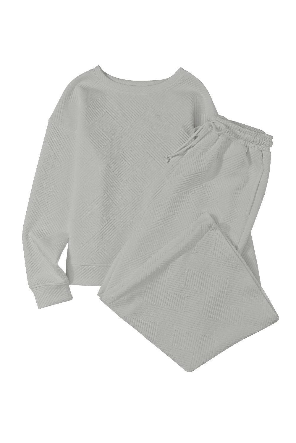 Tenue 2 pièces ample texturée ultra ample