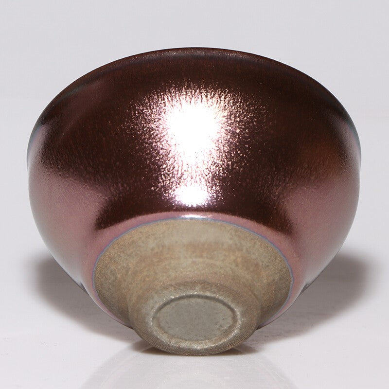 Tenmoku Tea Cup Color Gold