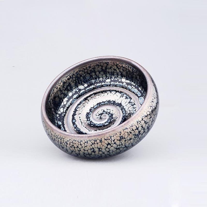 Silkveil Jianzhan Tenmoku Tea Cup