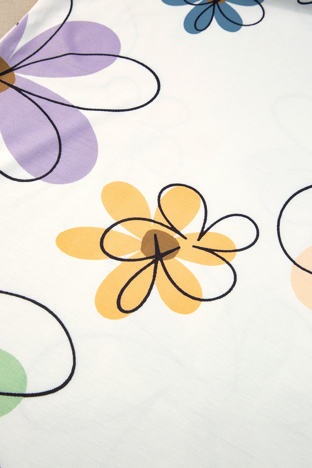 Débardeur fleuri doux