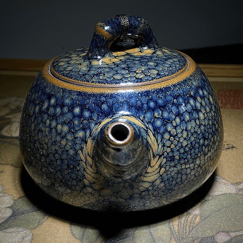 Blue Partridge Jian Zhan Tenmoku Teapot