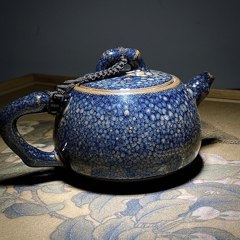 Blue Partridge Jian Zhan Tenmoku Teapot