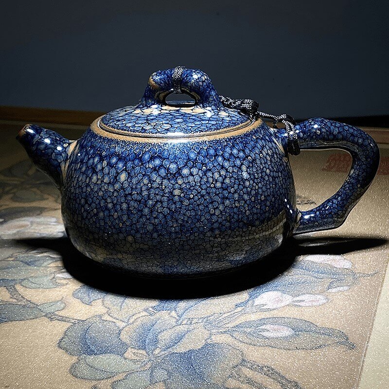 Blue Partridge Jian Zhan Tenmoku Teapot