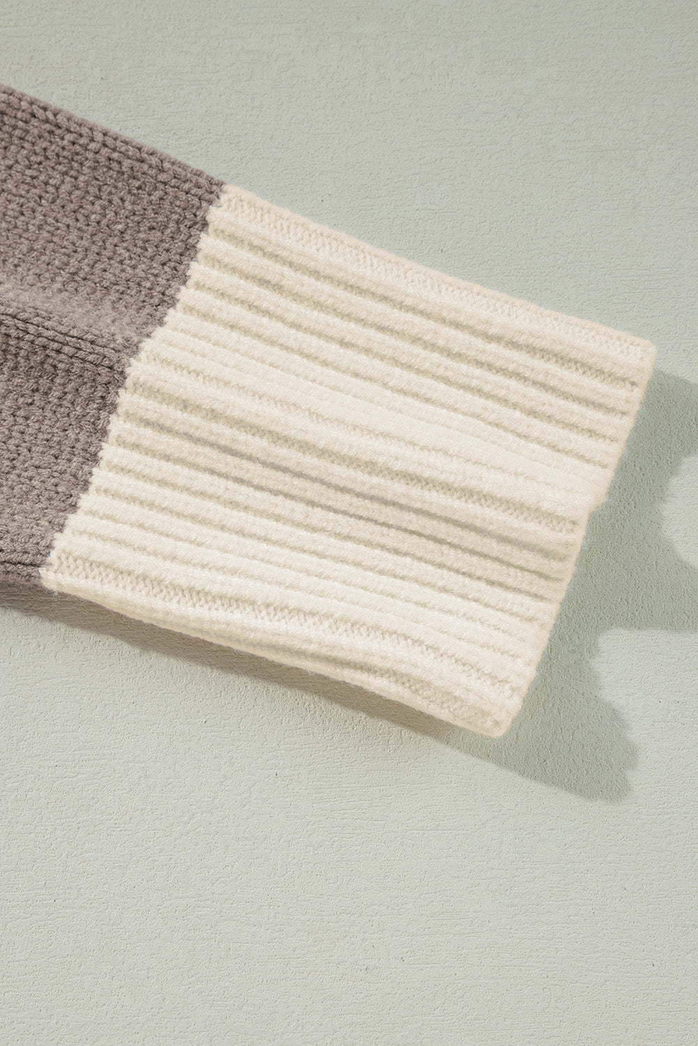 Pull ample a blocs de couleurs