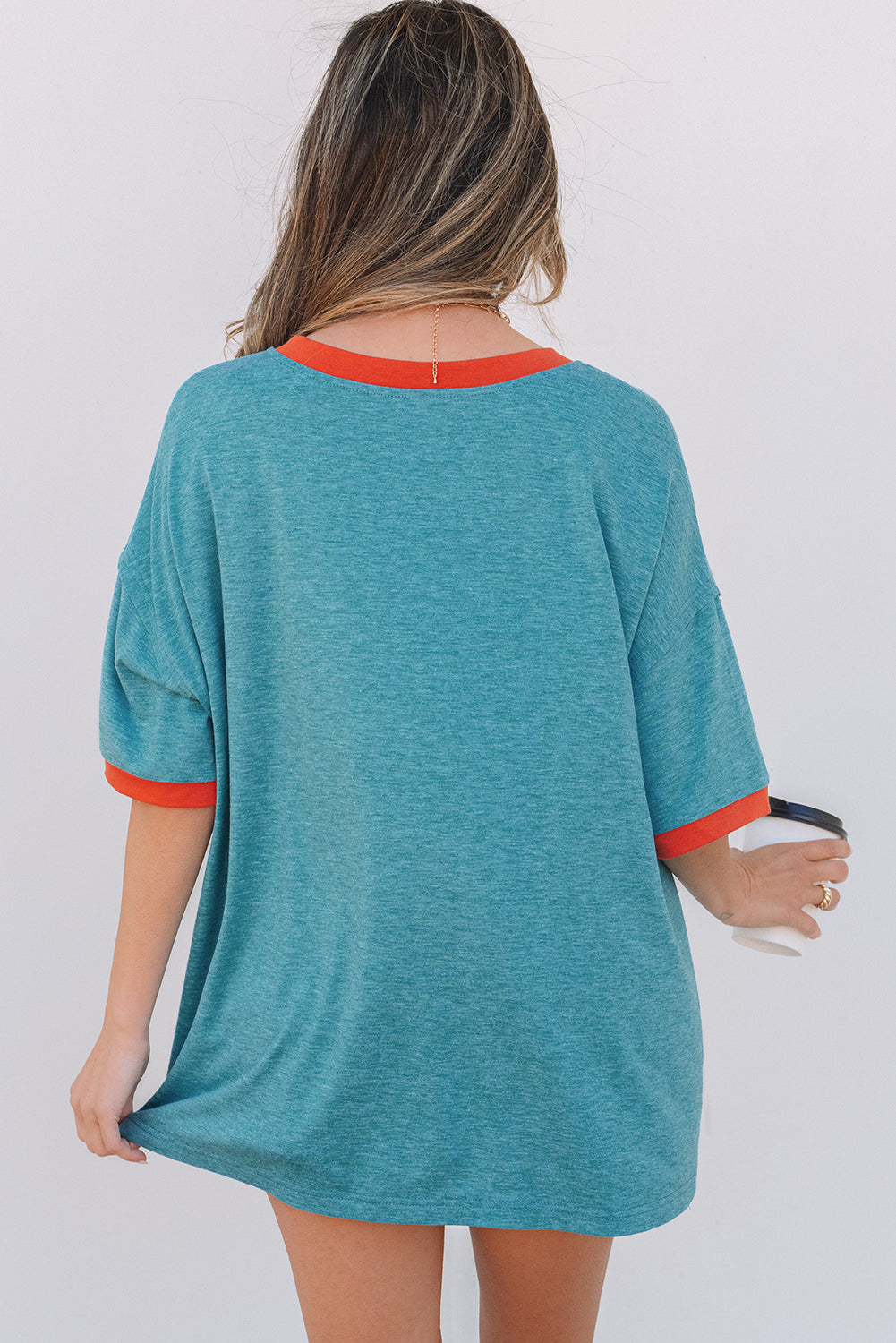 T-shirt surdimensionné avec imprimé « Les gens gentils sont mes gens gentils »