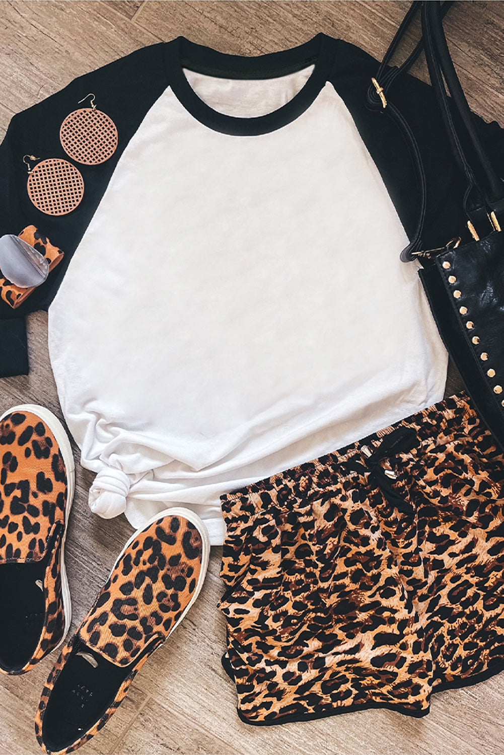 Haut pull à manches raglan color block