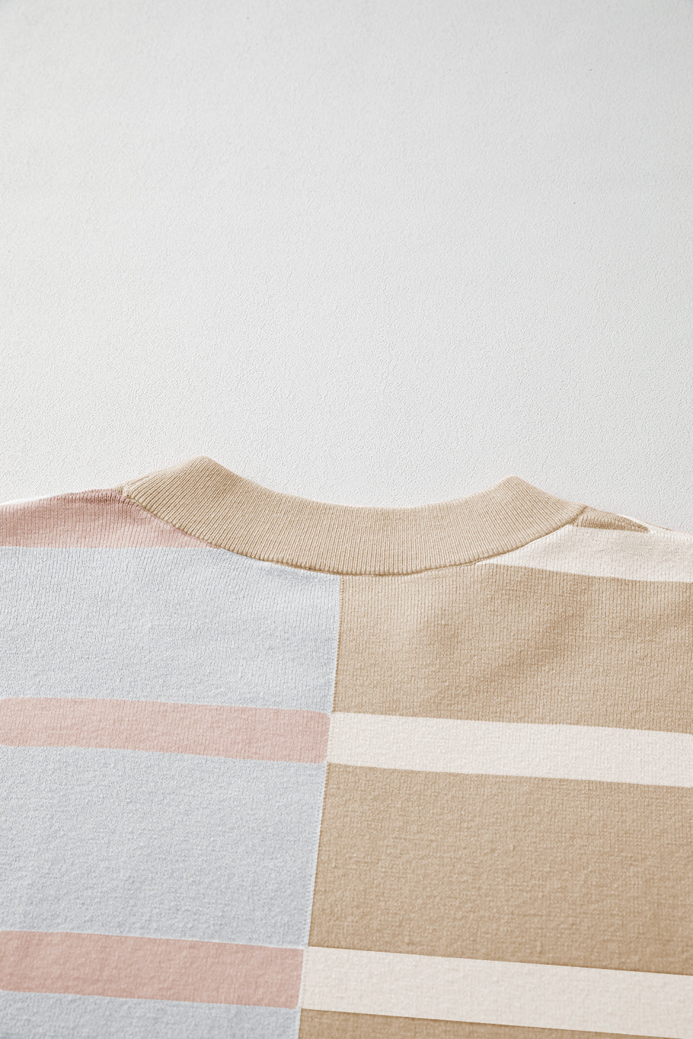 Pull surdimensionné à blocs de couleurs