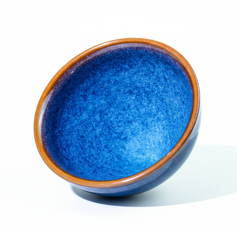 Deepsea Blue Jian Zhan Tenmoku Tea Cup