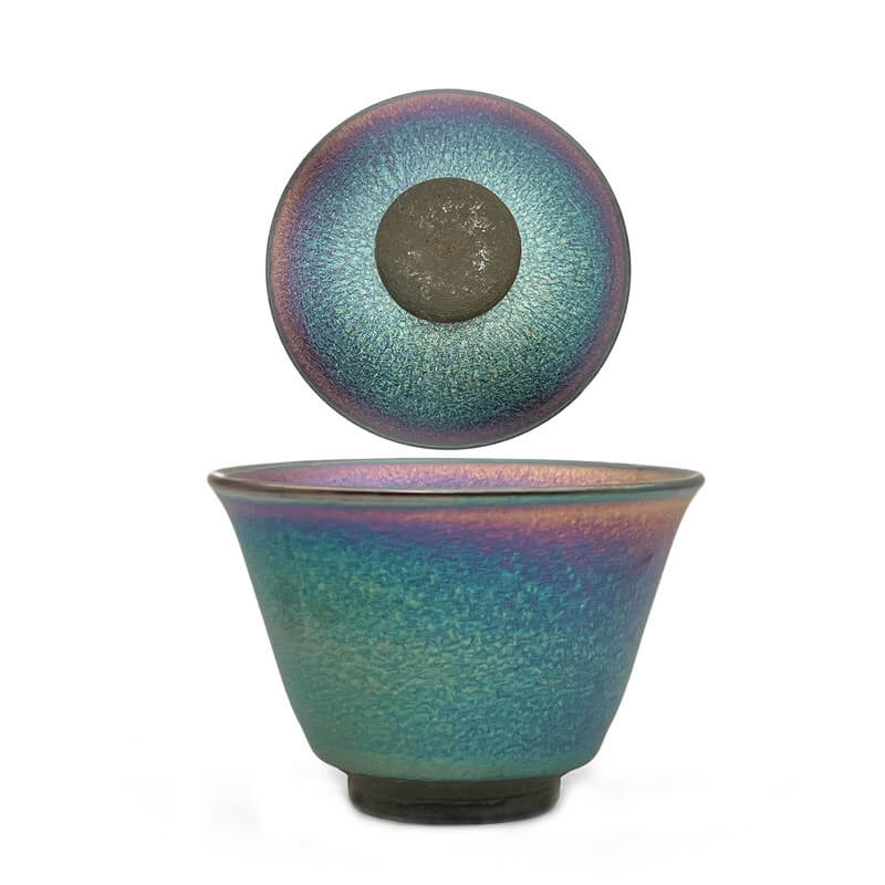 Colour Golden Tenmoku Tea Gaiwan
