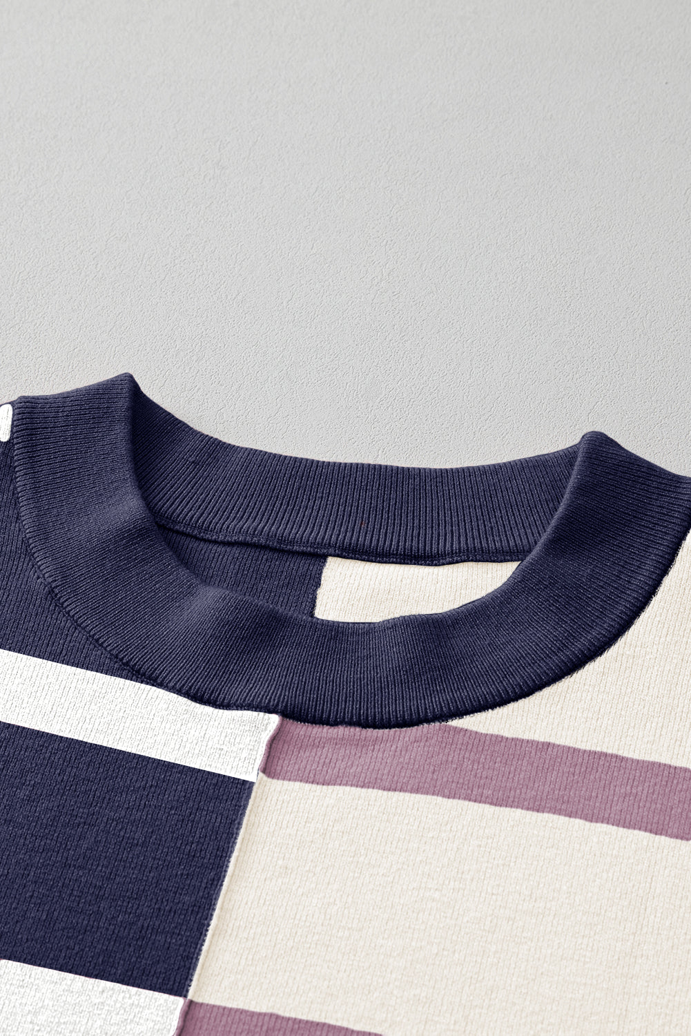 Pull surdimensionné à blocs de couleurs
