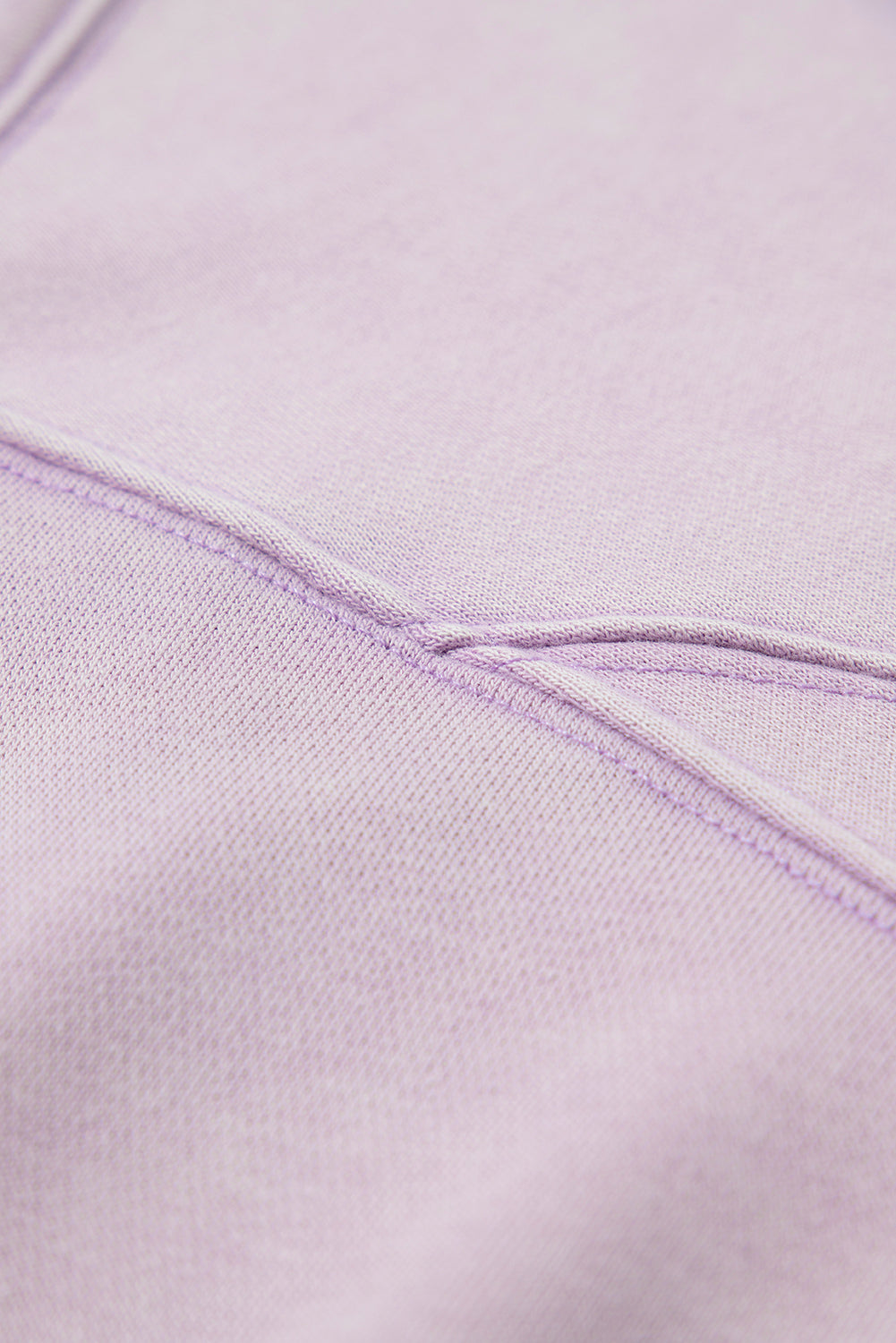 Sweat-shirt a coutures apparentes, manches chauve-souris et épaules tombantes
