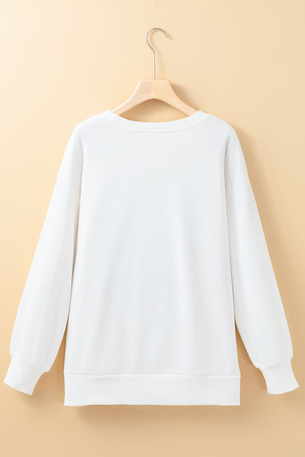 Tinsel Game Day - Sweat-shirt graphique a épaules tombantes