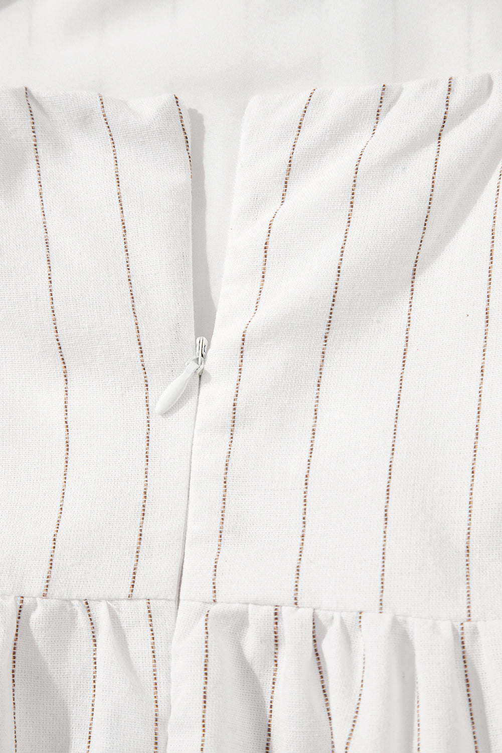 Robe longue taille haute à bretelles spaghetti et poches