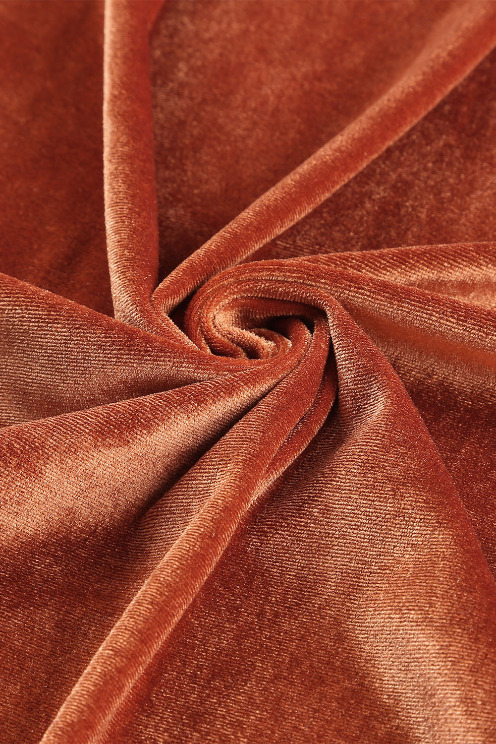 Manteau de poche a manches longues en velours rétro
