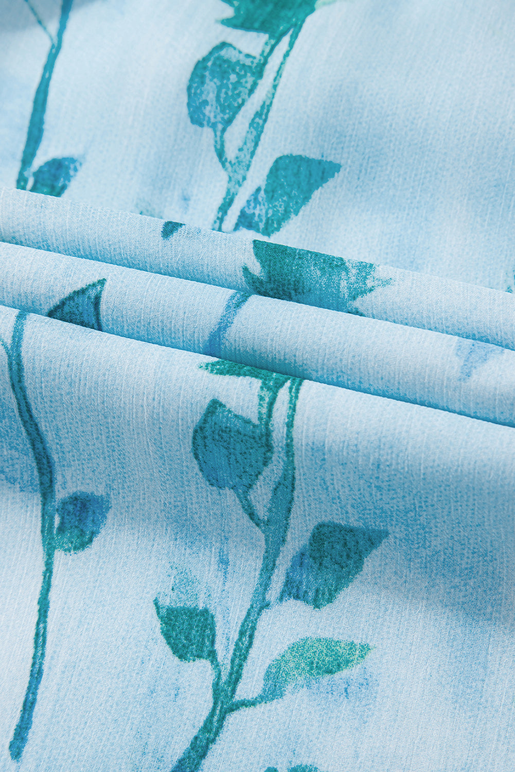 Robe longue tube à imprimé floral et à volants avec fente latérale