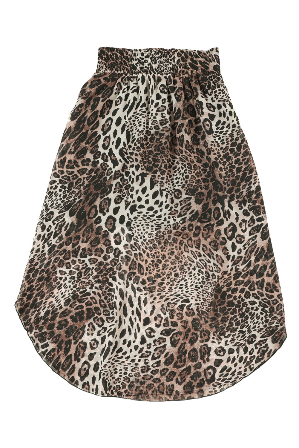 Jupe taille smockée