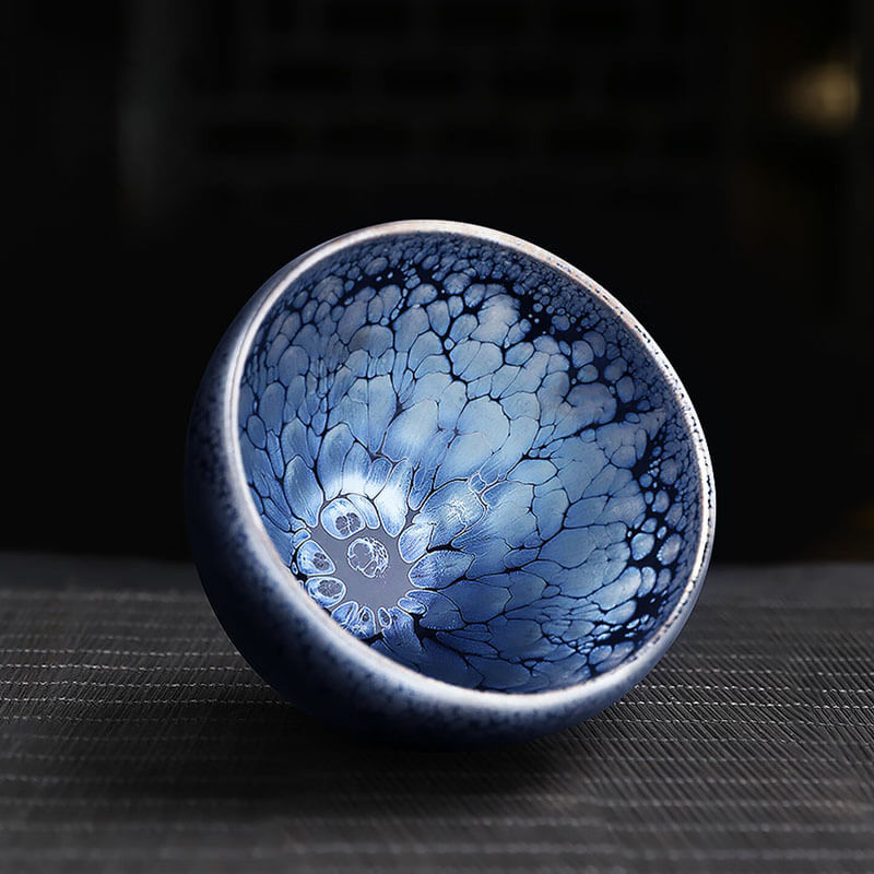 Blue Feather Jianzhan Tenmoku Chawan