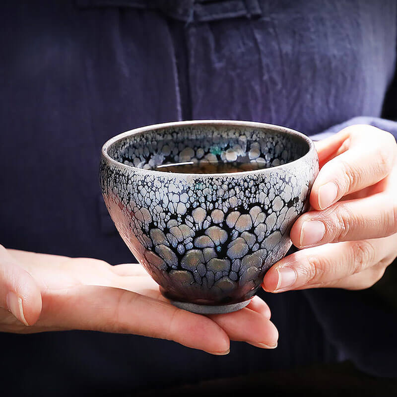 Blue Feather Jianzhan Tenmoku Chawan