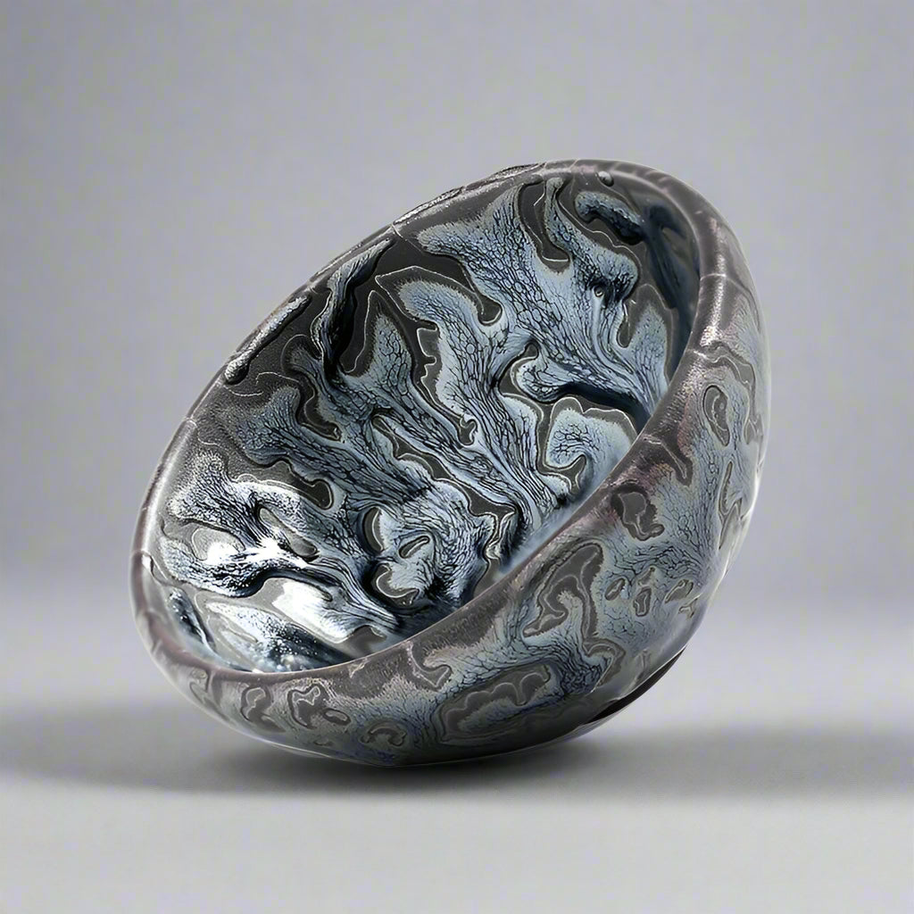 Iron Poem Jian Zhan Tenmoku Tea Cup
