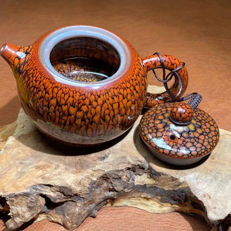 Partridge Jian Zhan Tenmoku Gongfu Teapot