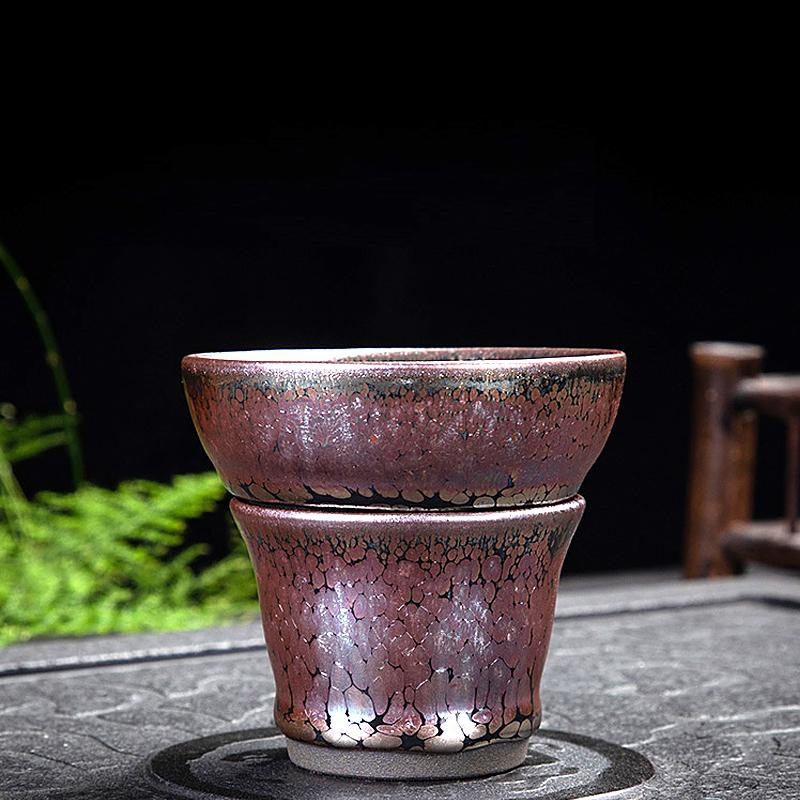 Sunset Tenmoku Jian Zhan Tea Set
