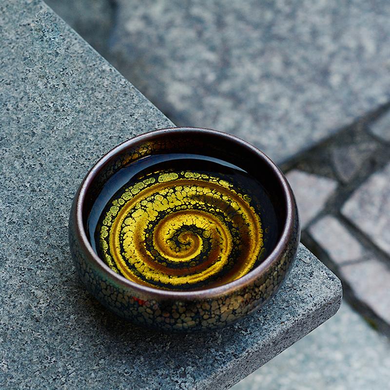 Silkveil Jianzhan Tenmoku Tea Cup