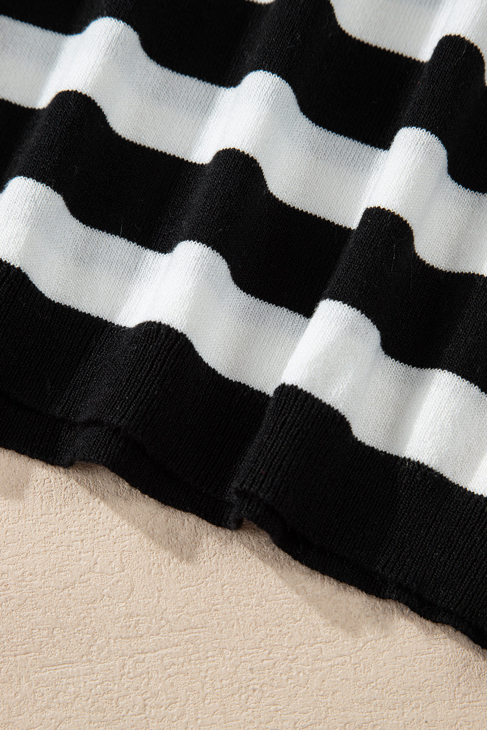 Pull en tricot coupe slim a col montant