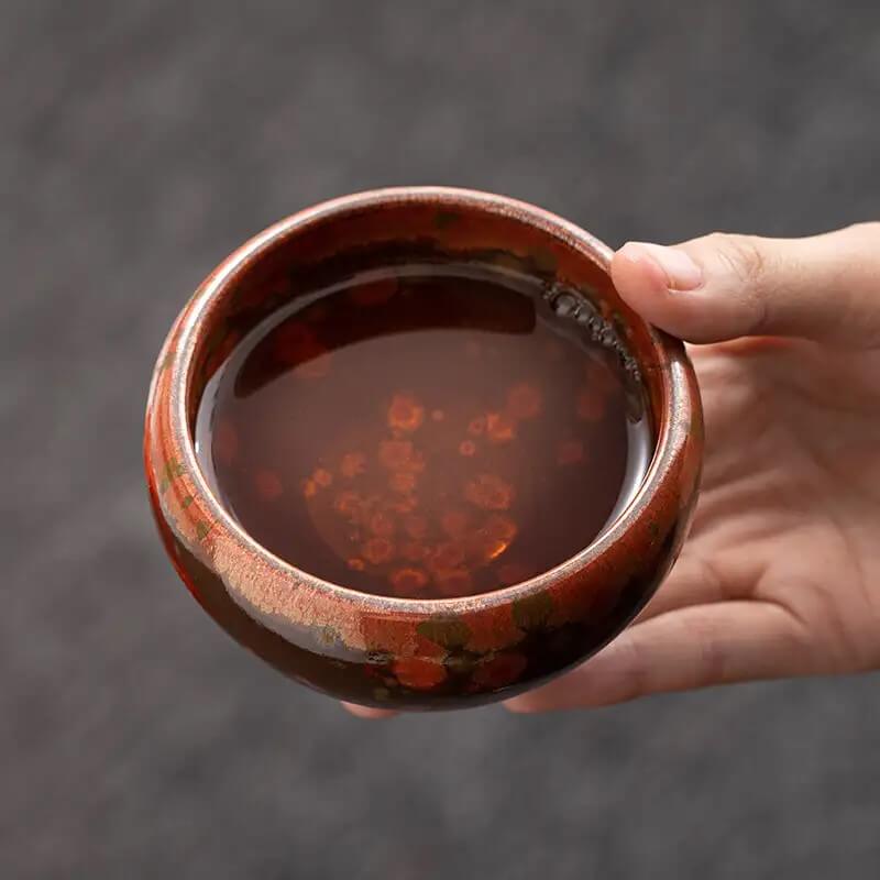 Phoenix Jian Zhan Tenmoku Glaze Tea Bowl