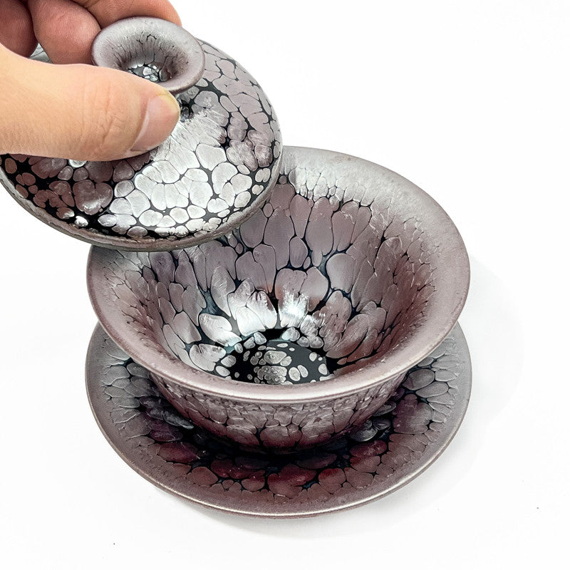 Jian Zhan Yuteki Tenmoku Tea Gaiwan