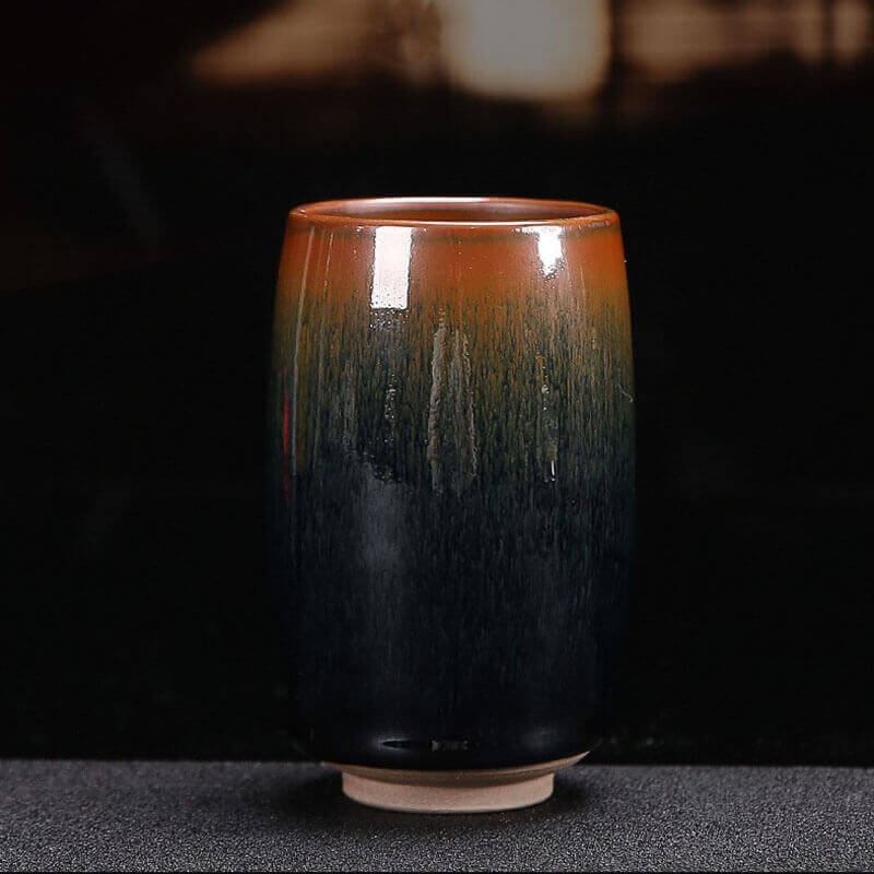 Hare Fur Tenmoku Tumbler Grip Cup